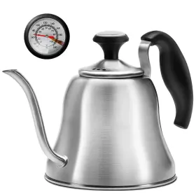 Chefbar 634759840336 Tea Kettle With Thermometer For Stove Top Gooseneck Pour Over Coffee