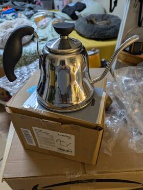 Chefbar H007 Tea Kettle Stainless Steel 1.2l New