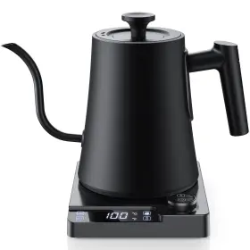 Chefess 797409297253 1.0l Electric Gooseneck Kettle 1 Temperature Control And Keep Warm For Pour