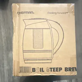 2f803250859 Chefman Precise Temp Plus Electric Kettle 1.8l Boil Steep Brew Powered