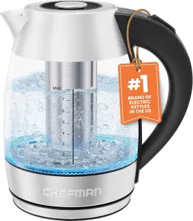 1500w Chefman 313045833855 Electric Kettle For Boiling Water 1.8l Removable Tea Infuser