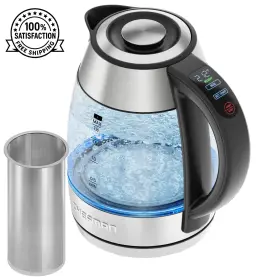 Chefman 445053444402 Chef Man Custom-temp 1.8l Electric Kettle