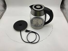 Chefman Chefman-kettle-1.8l-black Electric Kettle 1.8l Capacity - Black/stainless Steel