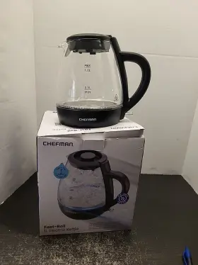 Rj11-10-gmrl-wm Chefman 1l Electric Tea Kettle With Led Lights Read Description