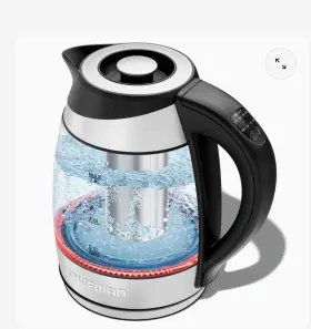 Rj11-17-ctl-rl-ds-e Chefman Precise Temp Plus 1.8l Stainless Steel Electric Kettle