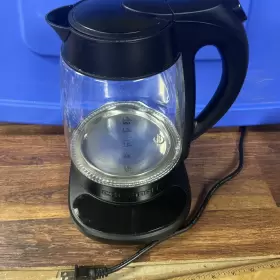 Rj11-17-gpt Chefman Precision Elite Electric 1.7 Liter Glass Kettle With Heating Base