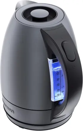 Rj11-17-ss-tc-rl-gray Chefman Electric Kettle 1.8 Liter Stainless Steel - Gray Scratch And Dent
