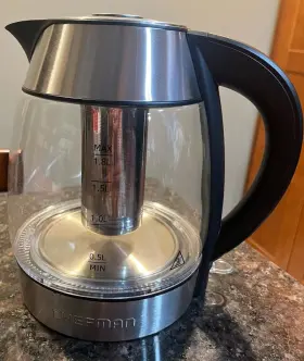 Rj11-17-tcti-grey Chefman Digital Electric Kettle Only Sold As Is Read