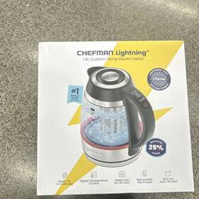 Chefman Rj11-18-cti-hip Lightning 1.8l Electric Kettle Digital Temp Control Tea Infuser 1750w