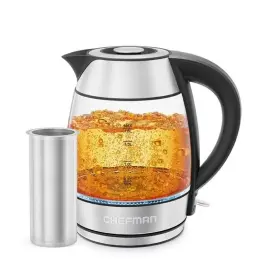 Rj11-18-ti-wmc Chefman Easy-steep 1 8l Electric Kettle With Tea Infuser