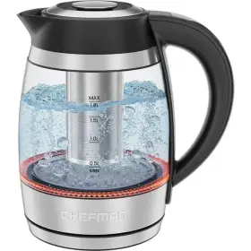 Rj11-cti-hp Chefman Lightning 1.8l Custom-temp Electric Kettle Stainless Steel