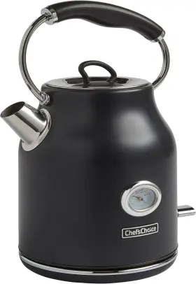 Chefschoice 087877043620 Electric Kettle Gourmezza Stainless Steel 1500 Watts Auto-shut Off