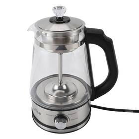 Cheotime Cheotimep4un05vqb8 Electric Kettle 1.2l 600w Glass Tea 4 Speed Temperature Adju