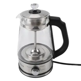 Cheotimep4un05vqb8 Cheotime Electric Kettle 1.2l 600w Glass Tea 4 Speed Temperature Adju