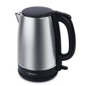 Chinya 822361399650 Electric Kettle 1.7 Liter Stainless Steel Tea With Blue Led Light Fa