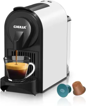 Cl-nm24007 Chulux Baf -pro Espresso Machine Mini For Pure White