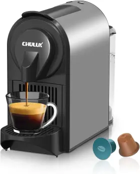 Cl-nm831-g Chulux Baf -pro Espresso Machine Mini For Metallic Gray