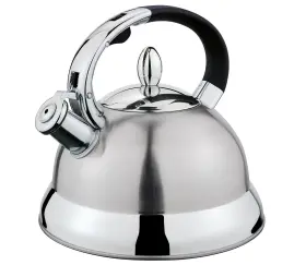 Cilio 017166430325 Conte 18/8 Stainless Steel Whistling Water 2 Qt Silver