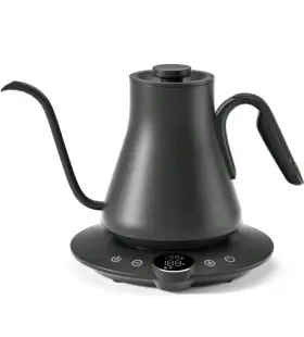 Cek-201 Cocinare Cek-219 Black 1200w Electric Gooseneck Kettle With Temperature Control