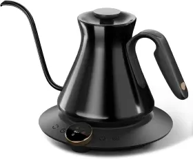 Cek-236 Cocinare Flow M6 Pro Master Electric Gooseneck Kettle Soulages Black