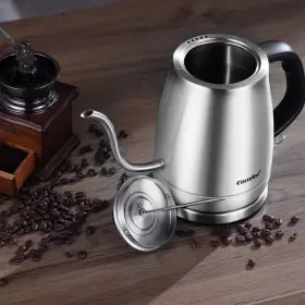 Mk-12s07a Comfe Comfee Gooseneck Electric Stainless Steel Drip Kettle