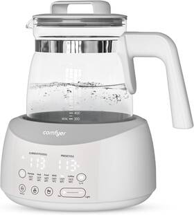 Comfyer 840081900659 Fast Baby Bottle Water Warmer Electric Tea Kettle 6 Temperature Settings Blue