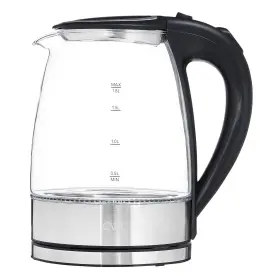 Cook With Color 192598053886 1.9 Quart Electric Water Boiler Rapid Boil 1200 Watts Borosilicate Glass Kettle