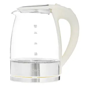Cook With Color 192598053916 Electric Tea Kettle 1 8l Cordless Hot Water Boiler 1200w Rapid Boil Cream