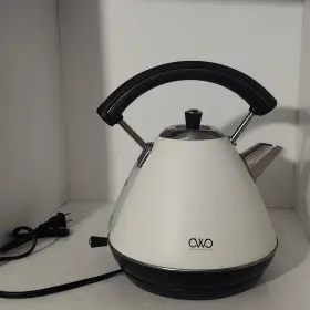 1500w Cook With Color Qkt12 Cwc Electric Kettle White Stainless Steel Cordless