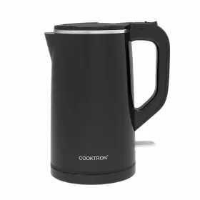 Cooktron 673143711463 1.7l Quiet Electric Kettle Double Wall Hot Water Boiler Bpa-free Co