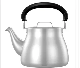 Fikastt-24 Cookvessel Fika 2.4l Frosted Stainless Steel Tea Kettle - Stylish And Durable