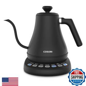 Cosori B07t1ch2hh Electric Gooseneck Kettle 5 Temp Presets Pour Over Coffee And Tea Pot