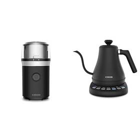 Cosori B09k7vrzs6 Electric Gooseneck Kettle And Coffee Grinder For Beans Spices