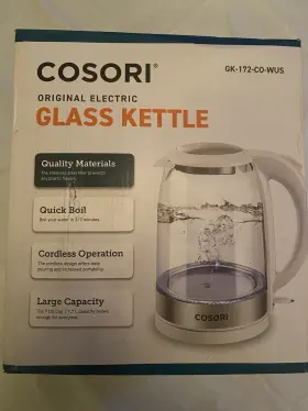 Gk-172-co-wus Cosori Original Electric Glass Kettle