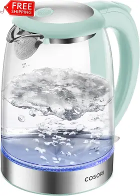 Gk172-04 Cosori Electric Kettle No Plastic Filter And Spout Stainless Steel Inner Lid Te
