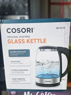 Gk172-c0 Cosori Electric Cordless Glass Kettle New Unopened