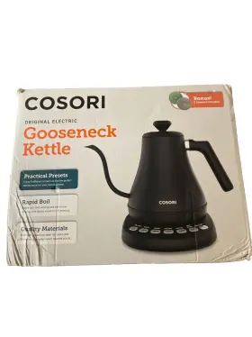 Kaapgkcsnus0003 Cosori Electric Kettle 0.85qt./0.8l Capacity Gooseneck With Coaster Original Black