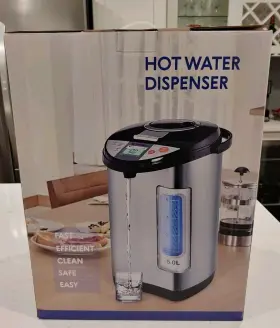 Es10358us Costway 5-liter Lcd Water Boiler And Warmer Electric Hot Pot Kettle Dispenser
