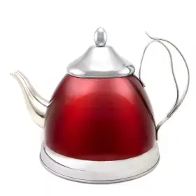 Creative Home 313040638622 Nobili-tea 2.0 Quart Metallic Cranberry Stainless Steel Tea Kettle With Removable Creative Home 313040638622 Nobili-tea 2.0 Quart Metallic Cranberry Stainless Steel Tea Kettle With Removable