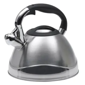 Creative Home 736105722300 Crescendo Stainless Steel Whistling Tea Kettle With Aluminum Capsulated Botto
