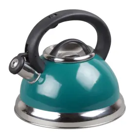 77068 Creative Home Alexa 3.0 Quart Stainless Steel Whistling Tea Kettle With Aluminu