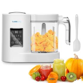 Cuddleebaby B0cfws7l4j Baby Food Maker Processor Steamer Blender Puree Sterilizer 80 Charac