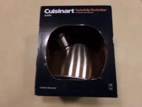 Cuisinart 086279060907 Tastefully Revitalize 2 Quart Tea Kettle - Stainless/black New In Box