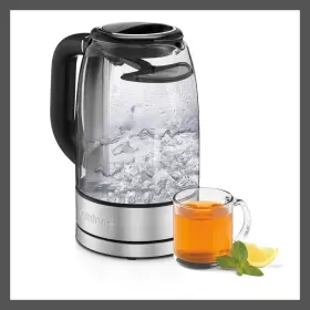 86736581 Cuisinart 1.7l Cordless Glass Electric Kettle Stainless Steel Gk-17n