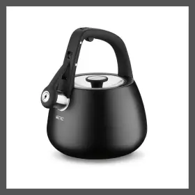 Cks-25mbk Cuisinart 91986143 2 Quart Tea Kettle Black Stovetop Whistling Flip-up Spout