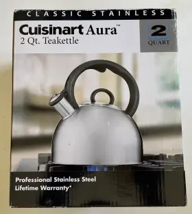 Gb-ctk-ss17 Cuisinart Aura 2-quart Tea Kettle Stainless Steel Model Number New