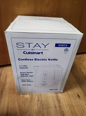Wck170w Cuisinart 1.7-liter Stainless Steel Cordless Electric Kettle