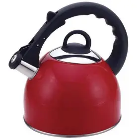 50423 Culinary Edge 01009 Tea Kettle 2.5-quart Red 7.5 X 9 Inches