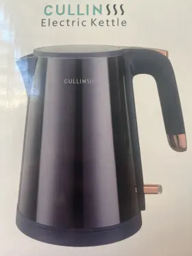 Cl8876 Cullinsss 1l Cordless Electric Hot Water Kettle Auto Shutoff Black/copper