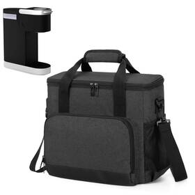 Curmio Cacr06902 Coffee Maker Carrying Bag Compatible For 12.2x5.3x11 Inches Black